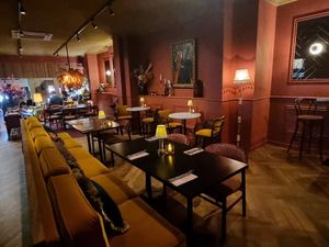 Inside at the back at Tante Tilly in Roermond