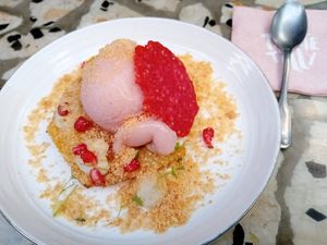 Pineapple at Tante Tilly in Roermond