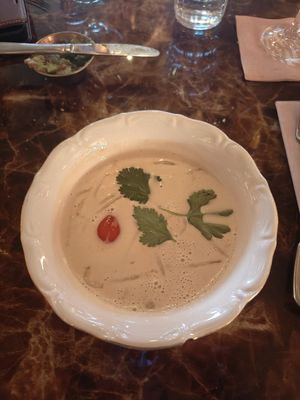 Tom Kha soep at Tante Tilly in Roermond