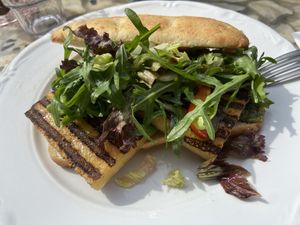 Vegan Halloumi Sandwich   at Tante Tilly in Roermond
