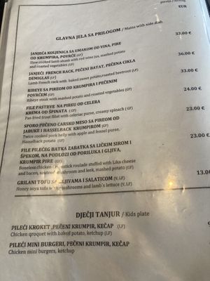   at Restoran Ambar in Slunj