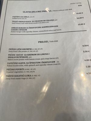   at Restoran Ambar in Slunj