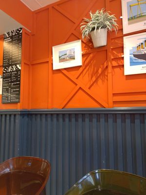 Interior as of May 2025 at Maggie Mays Chippy - University Rd in Belfast