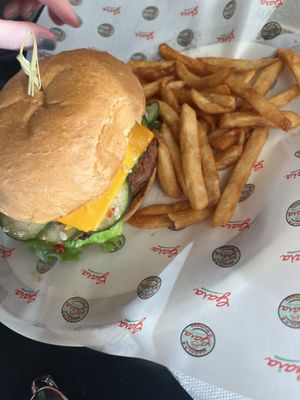   at Gaia Masala & Burger in Denver