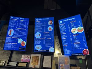 Menu  at Gaia Masala & Burger in Denver