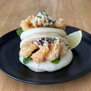 Prawn Tempura at Take a Bao in Lagos