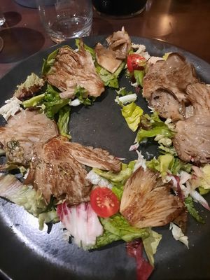 Vorspeise: Austernpilze at Poseidon Restaurant in Landshut