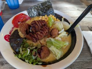 #12 Vegan soy karaage curry, SO GOOD at Nishiki Ramen - Hillcrest in San Diego