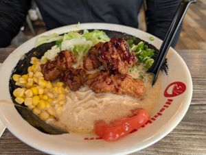 #11 Vegan soy karaage delight, SO GOOD at Nishiki Ramen - Hillcrest in San Diego