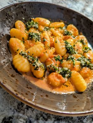 ROMESCO GNOCCHI at Vine & Olive in Titusville