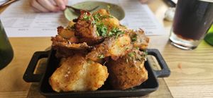 Potato appetizer at Vine & Olive in Titusville