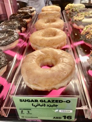 Glazed  at HERE-O Donuts in Dubai