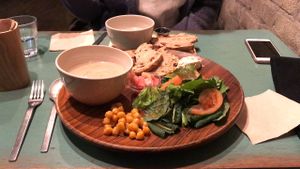 Vegan Food Platter at Cafe Sukkara - 수카라 in Seoul