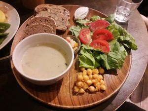 천연효모빵과 현미야채스프 플레이트 at Cafe Sukkara - 수카라 in Seoul
