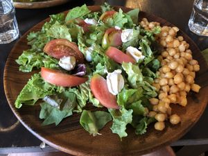 Chickpea salad  at Cafe Sukkara - 수카라 in Seoul