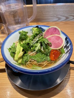 This is your only choice, but it does taste goodd  at Afuri - Green Springs in Tachikawa