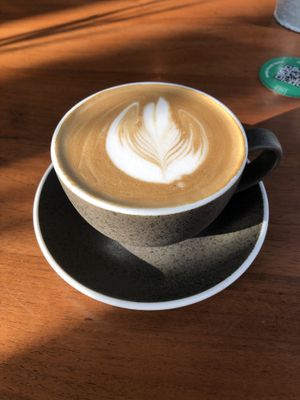 Oat milk cappuccino   at 1762 JLT Stripped in Dubai
