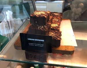 Vegan brownie   at 1762 JLT Stripped in Dubai