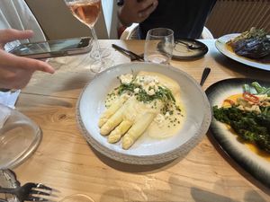 asparagus   at and/or  in Antwerpen