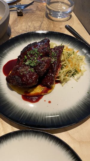 Lion‘s mane mushroom  (insane and sooo good!!)  at and/or  in Antwerpen