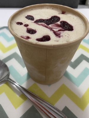 Red Fruits Ice Cream  at Cozinha Da Graci in Sao Paulo