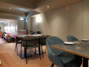Second and more reserved/quiet room #Veganuary at Giulietta - Pizzeria & Cucina Vegana in Lisbon