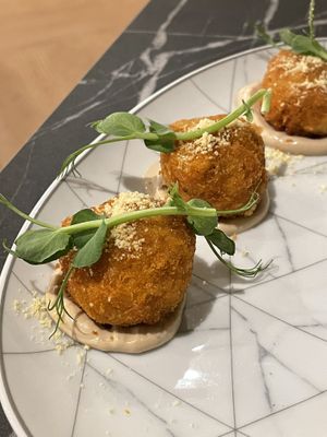 Arancini  #Veganuary at Giulietta - Pizzeria & Cucina Vegana in Lisbon