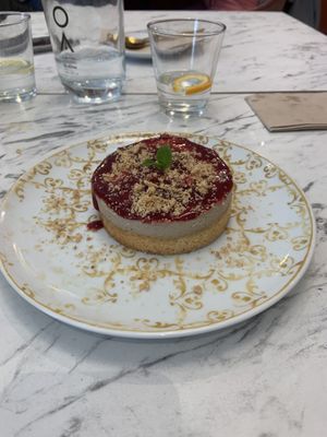 Cheesecake 🤤  at Giulietta - Pizzeria & Cucina Vegana in Lisbon