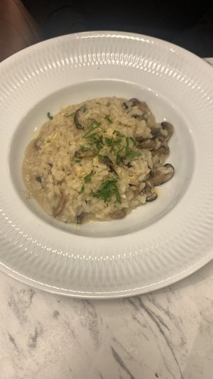 Risotto funghi  at Giulietta - Pizzeria & Cucina Vegana in Lisbon