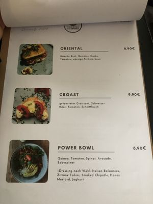 Menu   at Freshbites and Coffee in Konstanz