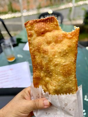 Look how big it is! at Veguai in Florianopolis