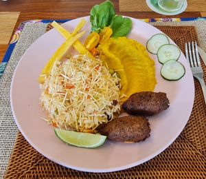 Prato do Dia at Cri Cri Cru Restaurante (Loja Bênção Brasil) in Sao Paulo