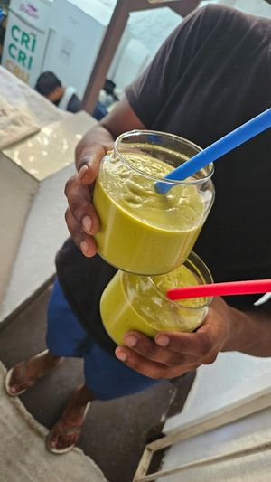 Smoothie at Cri Cri Cru Restaurante (Loja Bênção Brasil) in Sao Paulo