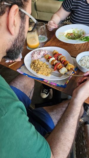 Churrasquinho com Paixão at Cri Cri Cru Restaurante (Loja Bênção Brasil) in Sao Paulo