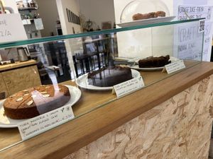 Vegan treats   at Ammazza Caffé in Verona