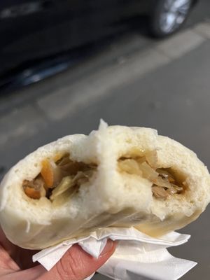 Vegan baozi  at Ravioleria in Milan