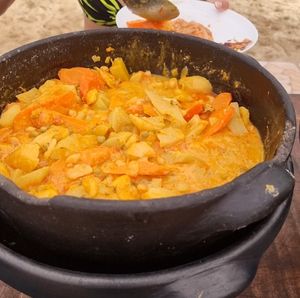 Moqueca Vegana at Restaurante Manguezal in Itaparica
