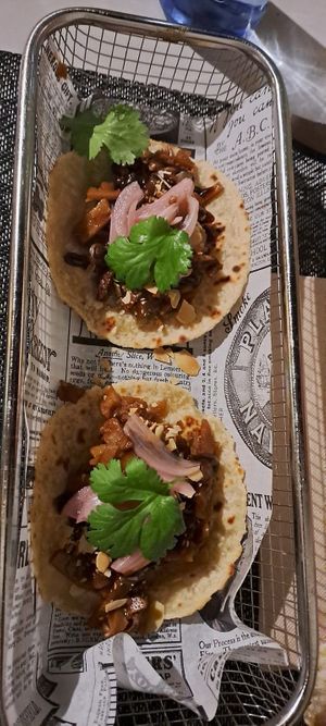 Tacos de seitán at El Temple in Benidoleig