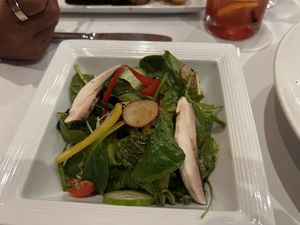 Special made side salads… Super yummy!  at Ascots Restaurant in Hamilton