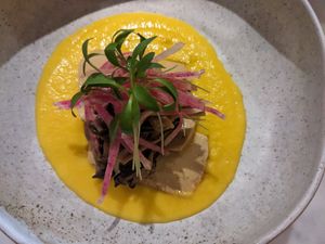 Tofu starter at Pastuso in Melbourne