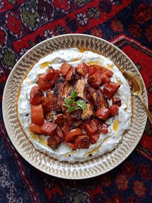 Labneh at Bangu Vegan in Dhaka