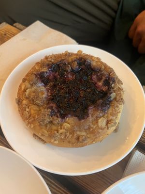 Vegan berry and cream danish  at Coffee + Matcha Bar in Basel