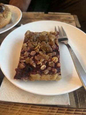 Berry strussel   at Coffee + Matcha Bar in Basel