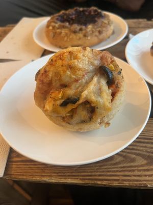 Pizza pastry   at Coffee + Matcha Bar in Basel