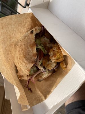 Kebab  at Alubia plant power in Mallorca