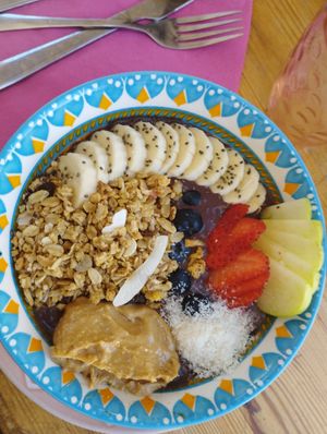 Bowl at Alubia plant power in Mallorca