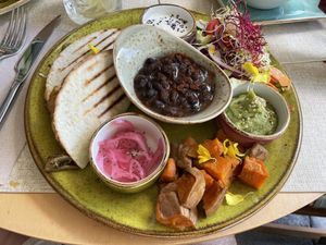 Tacos  at Alubia plant power in Mallorca