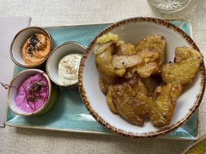 Patatas Fritas  at Alubia plant power in Mallorca