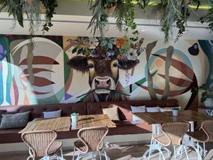 Inside seating   at Alubia plant power in Mallorca