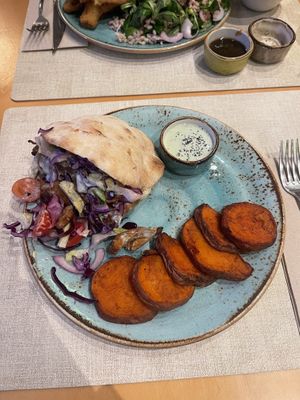 Kebab   at Alubia plant power in Mallorca